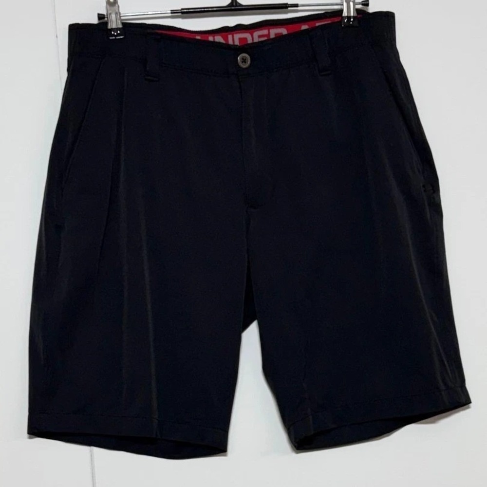 Under Armour Men's HeatGear Performance Shorts Black 34 Waist 9" Inseam